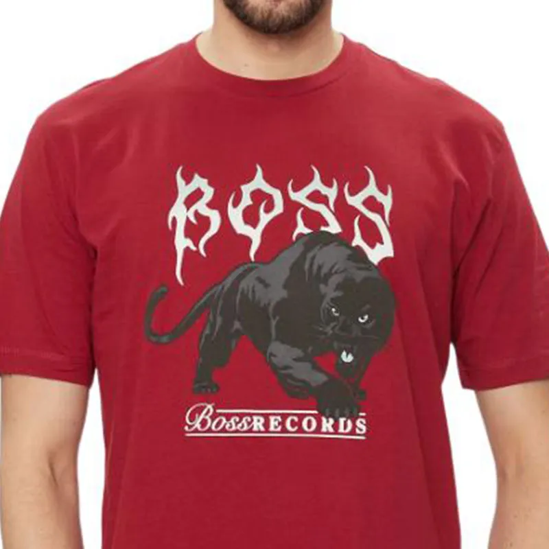 HUGO BOSS T Shirts Men Red-3
