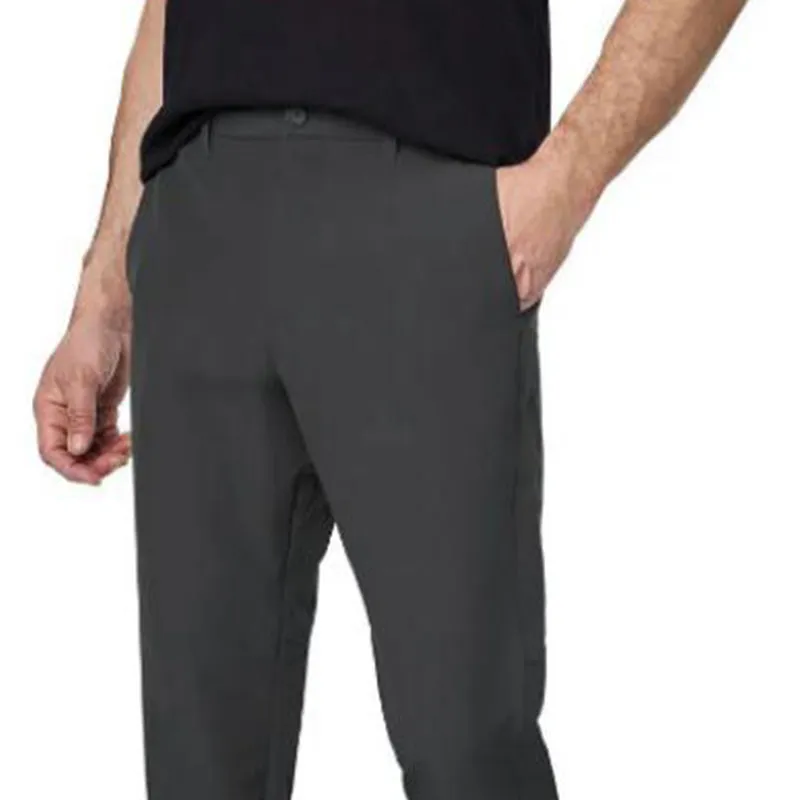 HUGO BOSS Casual Pants Men's Gray Green-3