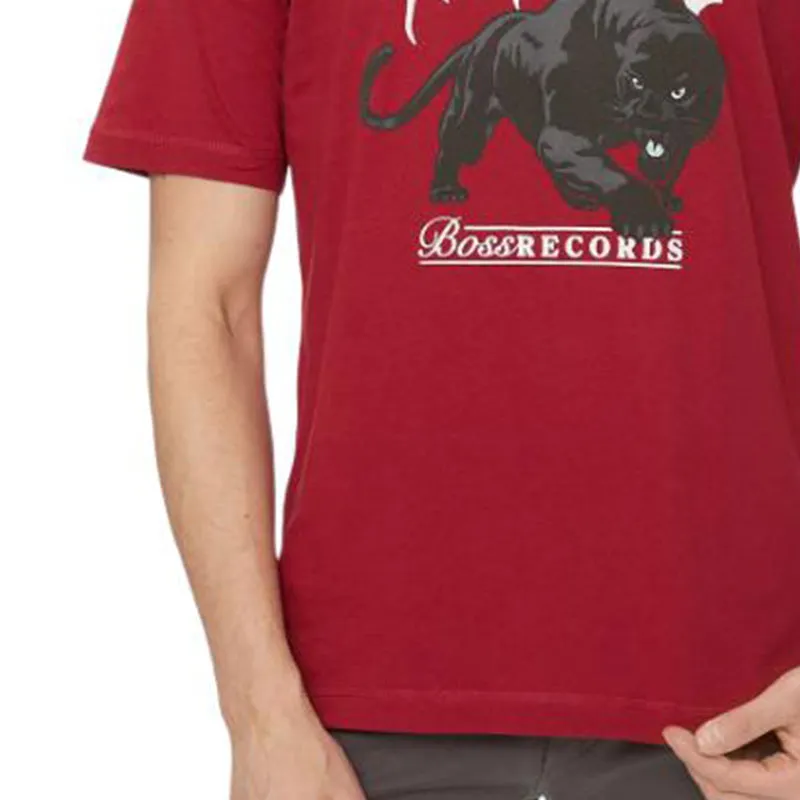 HUGO BOSS T Shirts Men Red-4