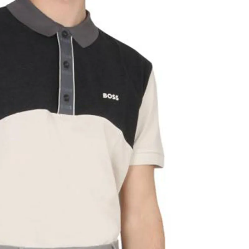 HUGO BOSS Color Blocked Polo Shirt-3