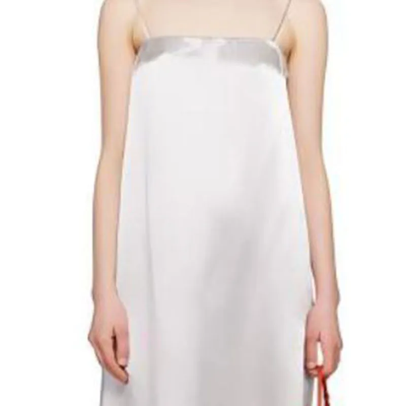 MaxMara Slip Dress Women's Pearl Gray-4