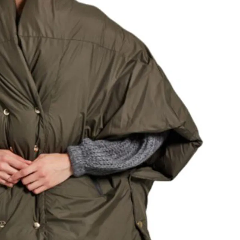 MaxMara Cloak Women's Khaki Green-2