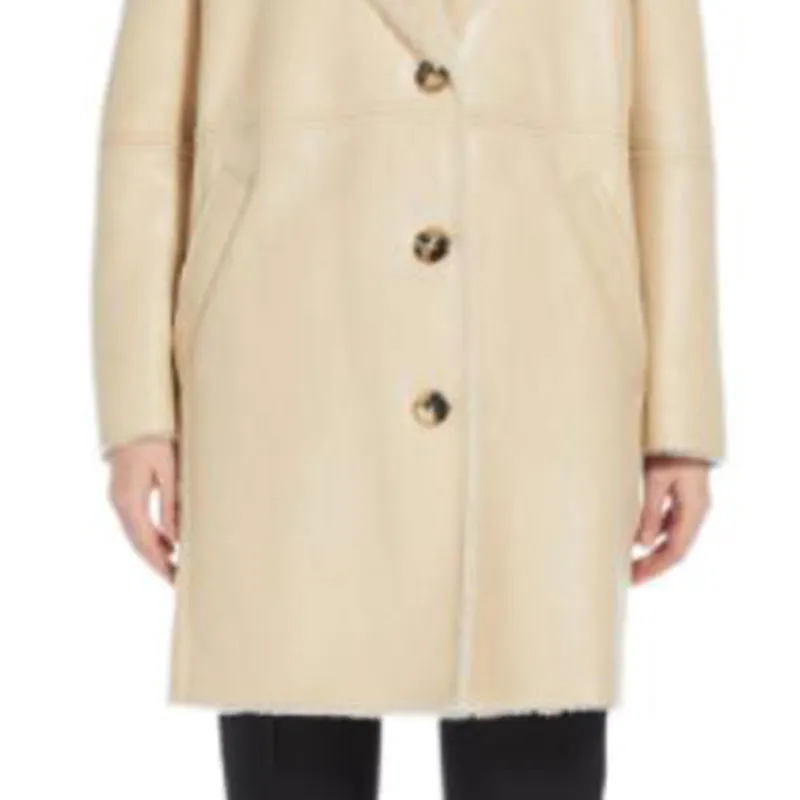 MaxMara Studio Coat Women's Beige-2