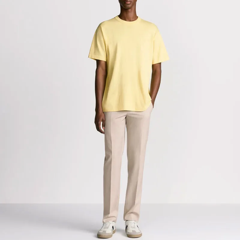DIOR T Shirts Men Yellow-2