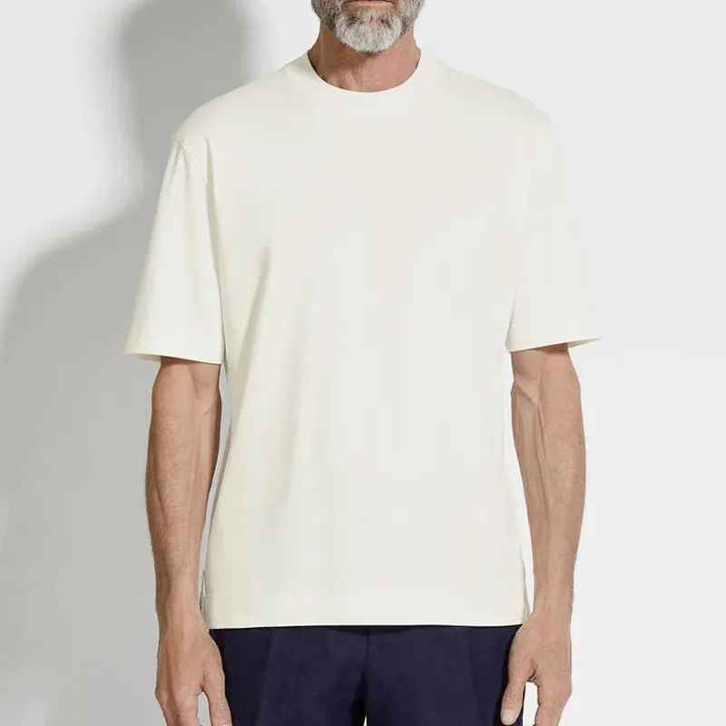 Ermenegildo Zegna T-Shirts Men White-2