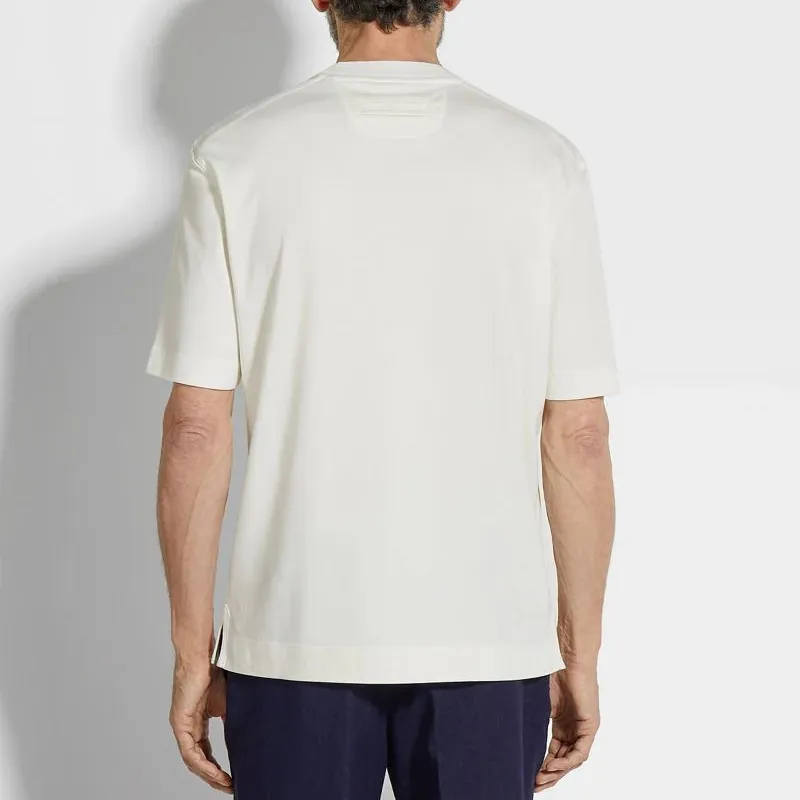 Ermenegildo Zegna T-Shirts Men White-3