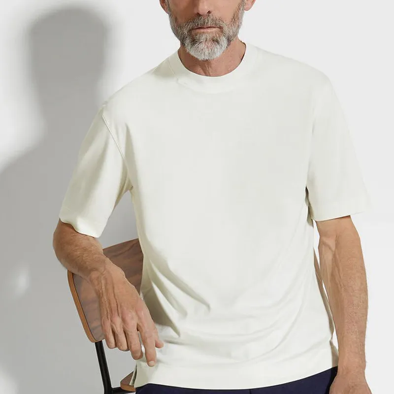 Ermenegildo Zegna T-Shirts Men White-4