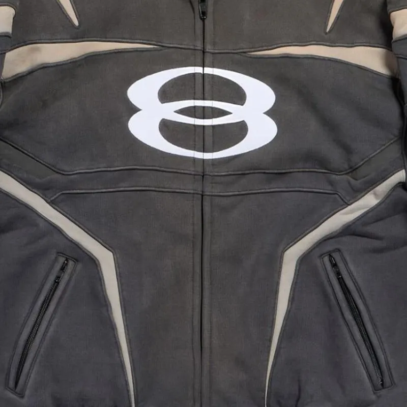 Balenciaga Biker Hoodie-2