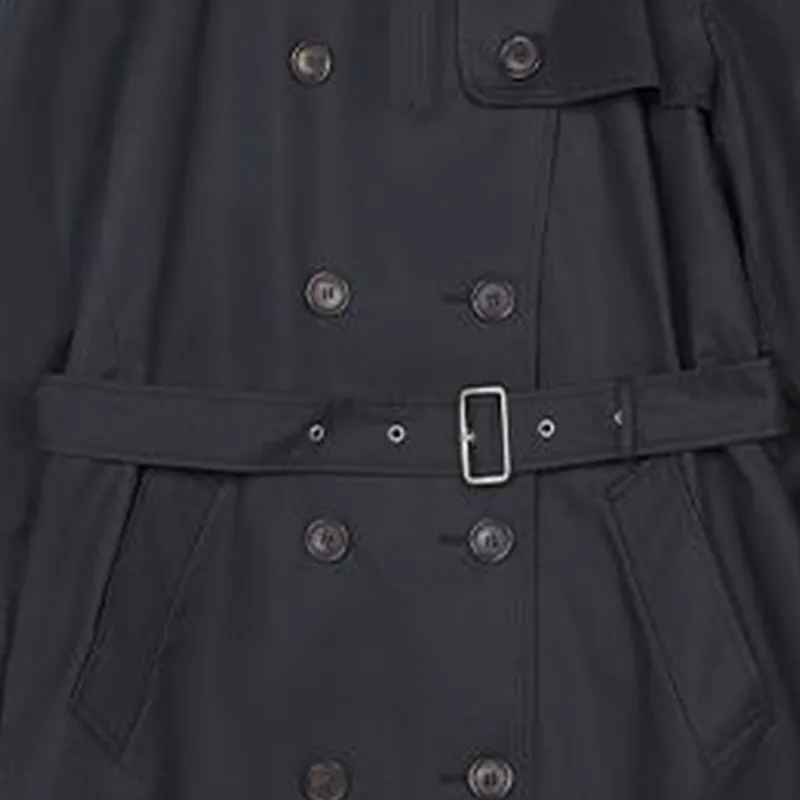 COACH FW22 Trench Coat Women's Black-4