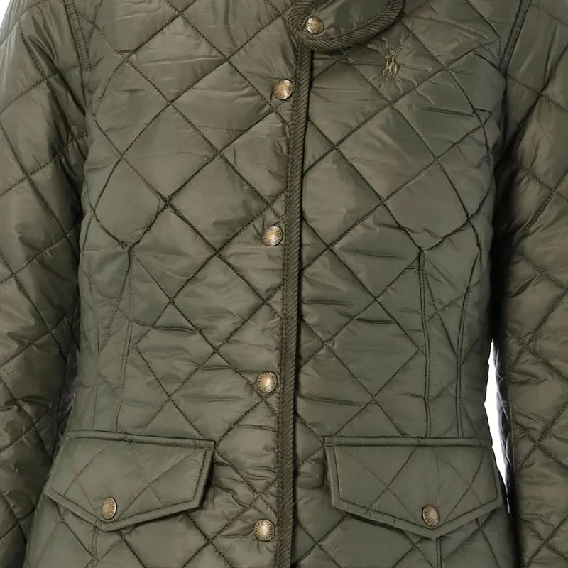 Polo Ralph Lauren FW22 Jackets Coats Women's Green-4