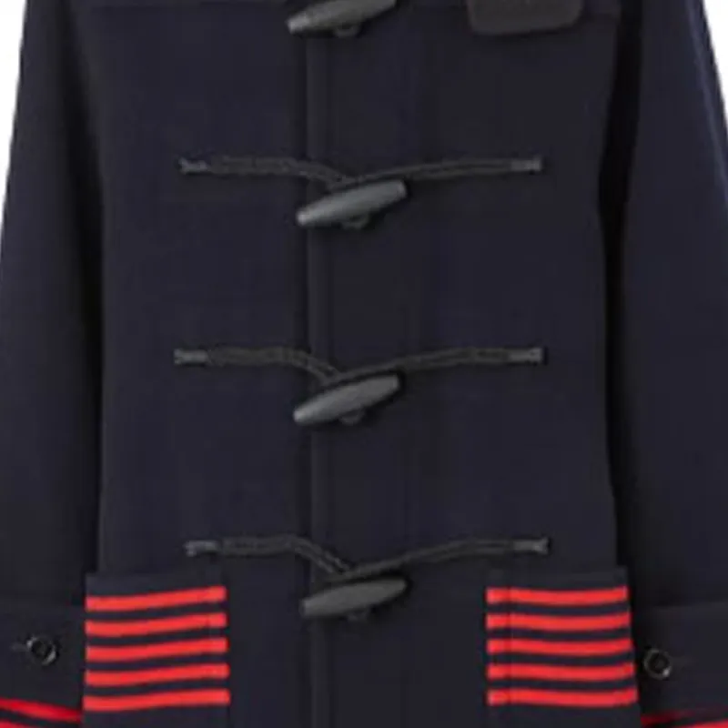 Burberry Coats Men's Dark Ink Blue-5
