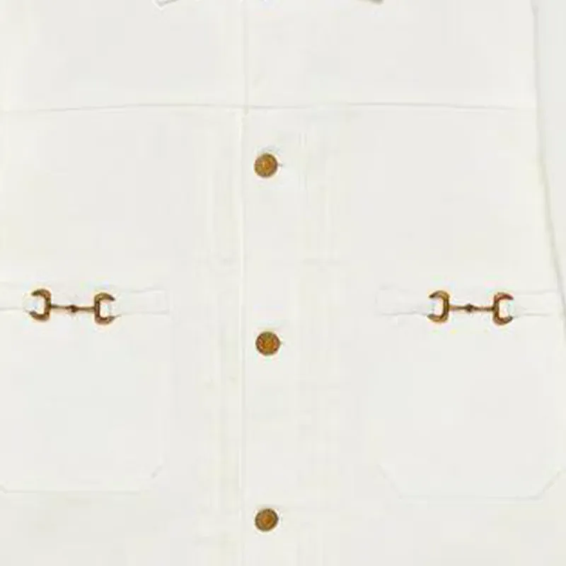 GUCCI SS22 Denim Jacket Men's White-5