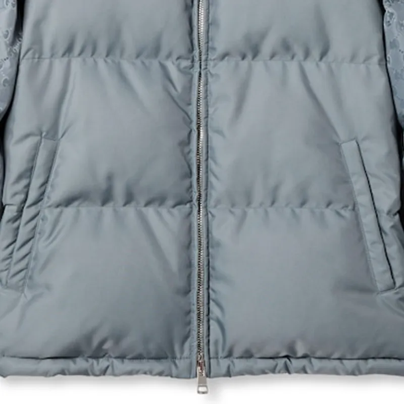 GUCCI SS25 Puffer Jacket Unisex Blue-6