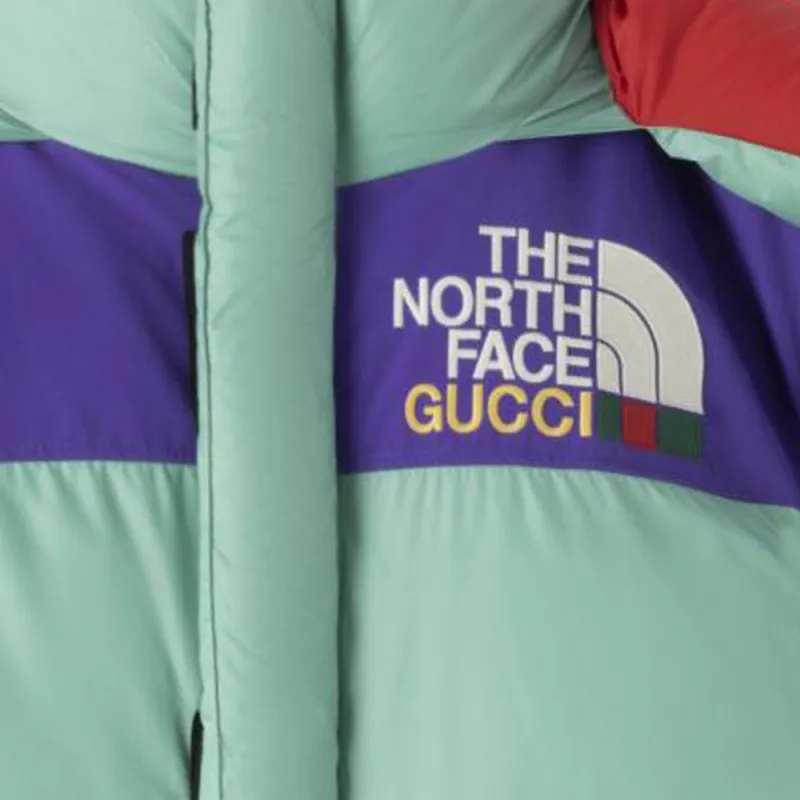GUCCI x THE NORTH FACE Down Jacket Men's Multicolor-5