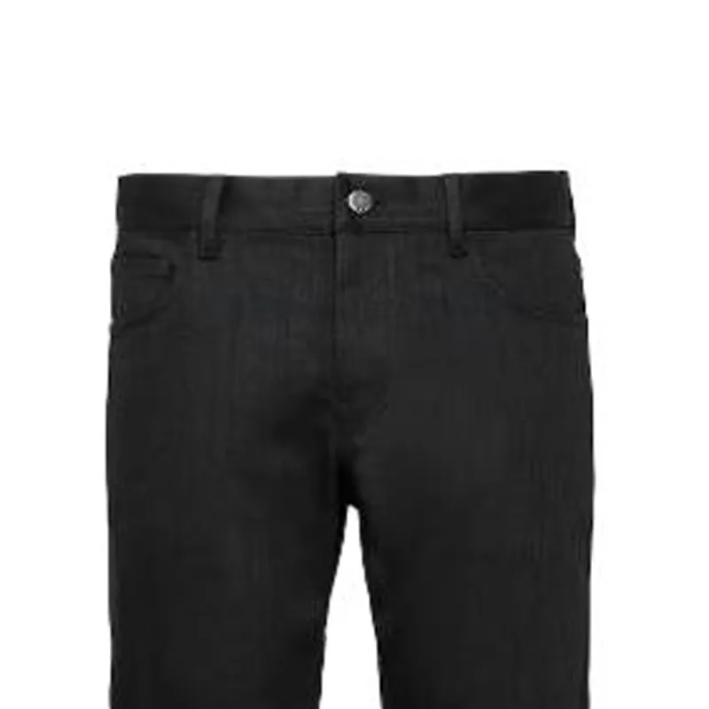 PRADA Raw New Stretch Denim Jeans Jeans Men's Black-1