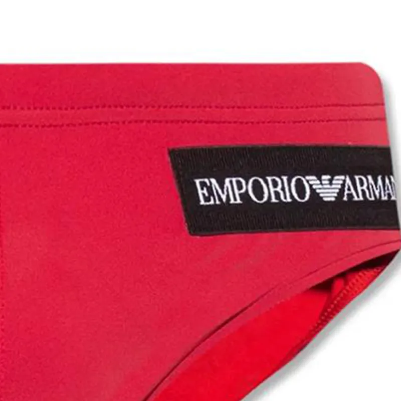 EMPORIO ARMANI Swimming Shorts Men Red-1