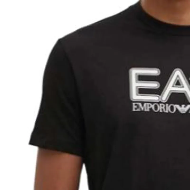 EMPORIO ARMANI Logo print T shirt-3