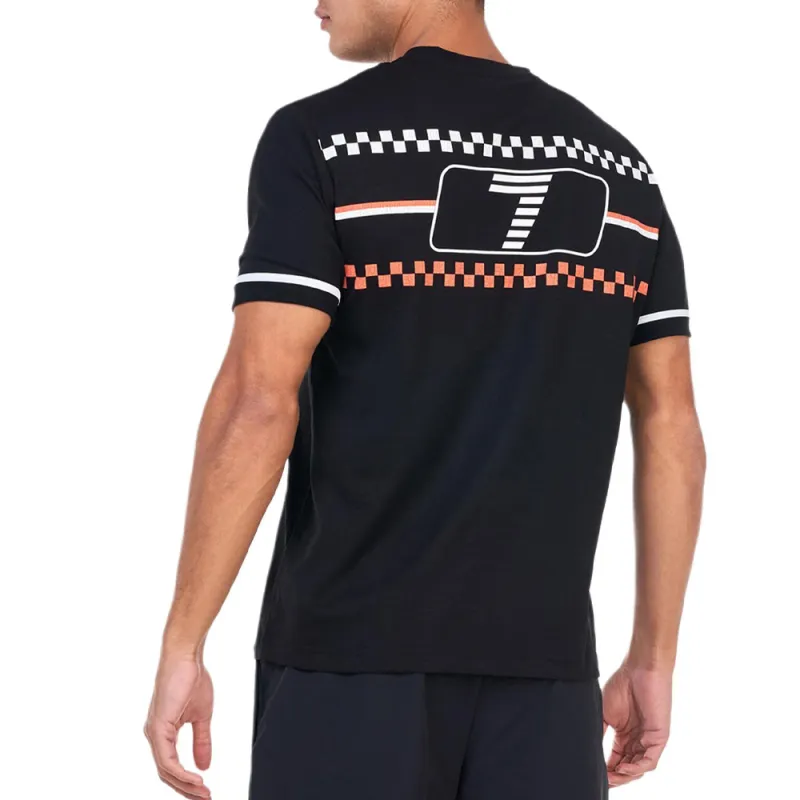 EMPORIO ARMANI EA7 SS24 T Shirt Men's Black-6