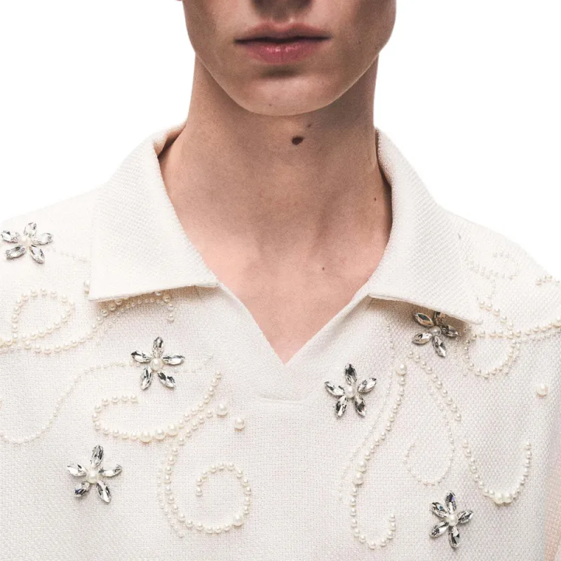 BIRTH OF ROYAL CHILD Knitwear Unisex White-3