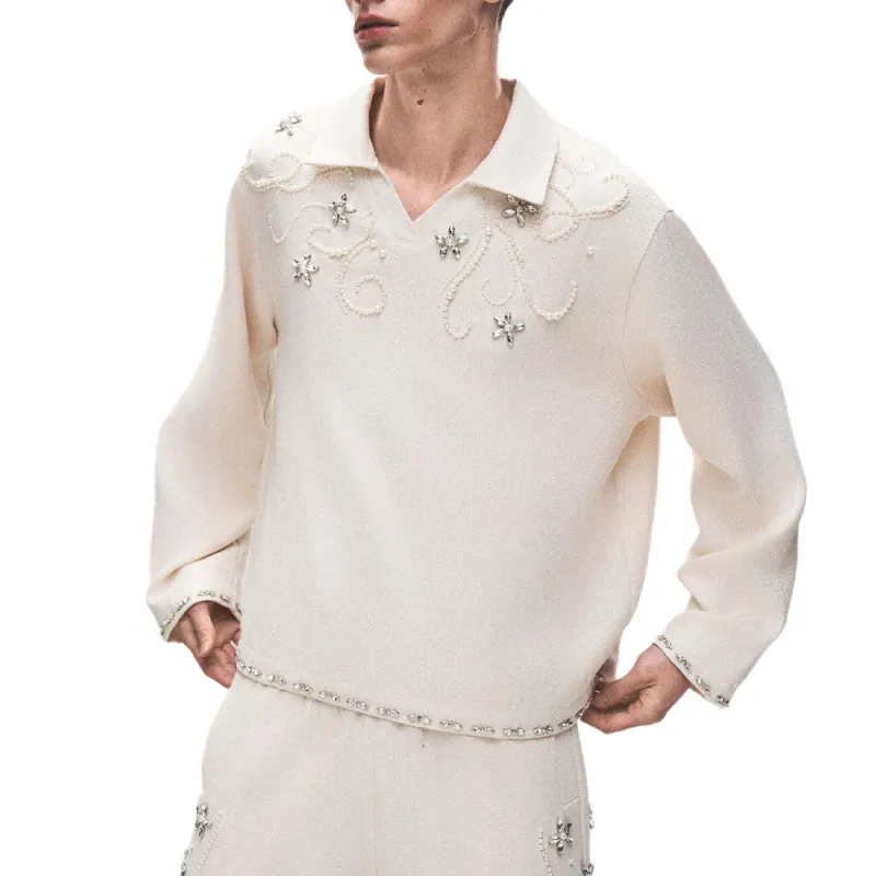 BIRTH OF ROYAL CHILD Knitwear Unisex White-4