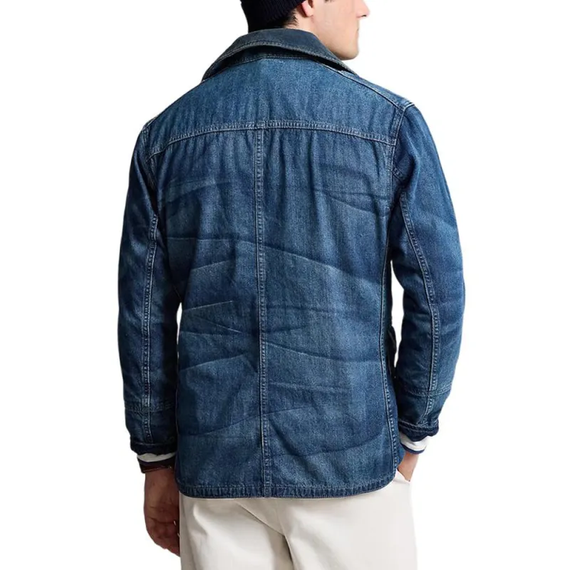 Polo Ralph Lauren SS22 Denim Jacket Men's Blue-3