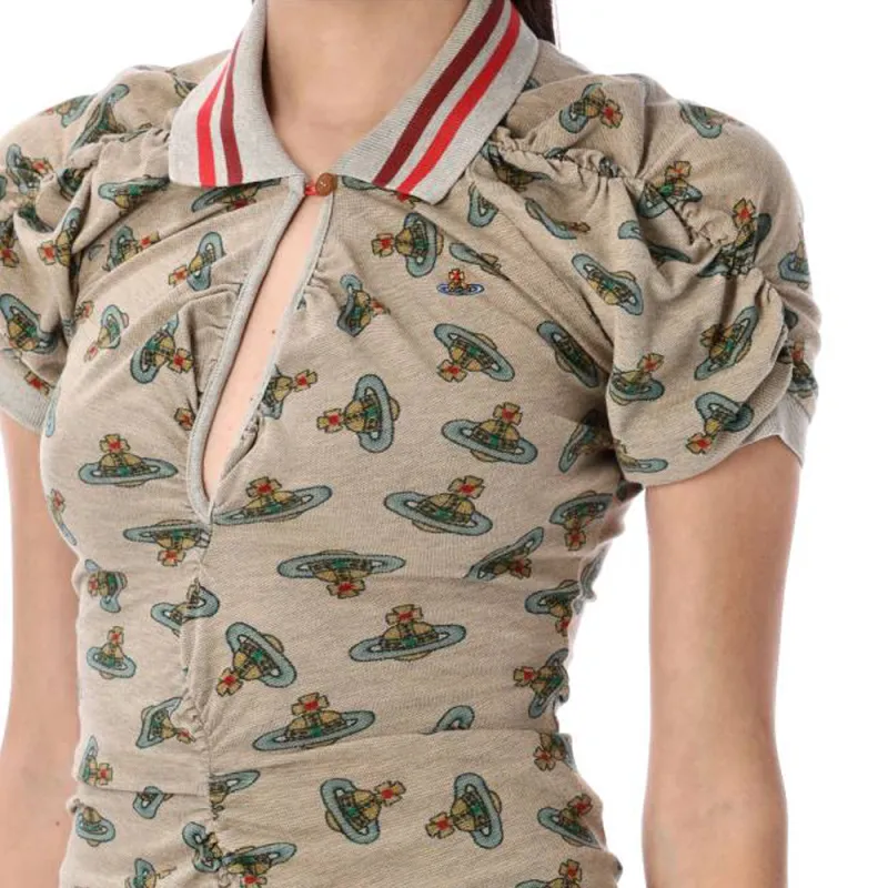 Vivienne Westwood Pulling Orbit Printed Dress-2