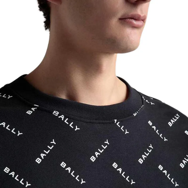 BALLY SS24 Sweatshirt Men's Blue-4