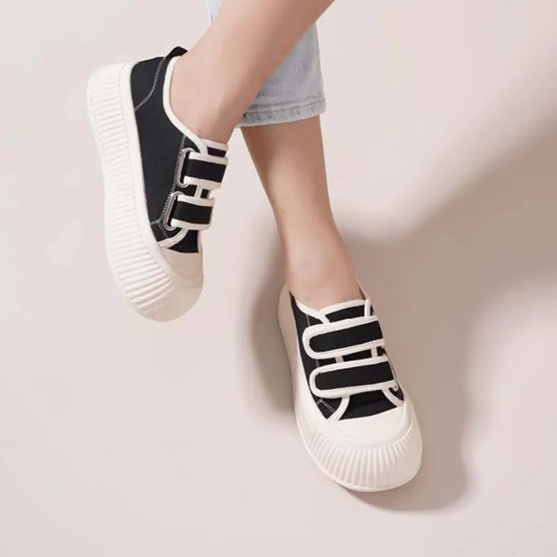 STEVE MADDEN Low-Top Canvas Shoes Women's-4