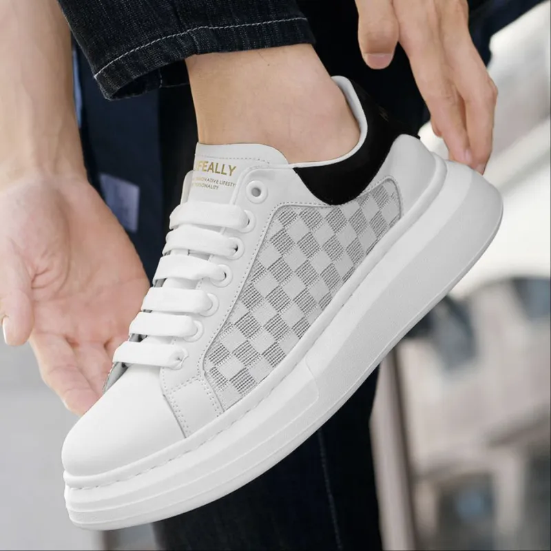 HLA Stylish Skateboarding Shoes 5cm Men's-3