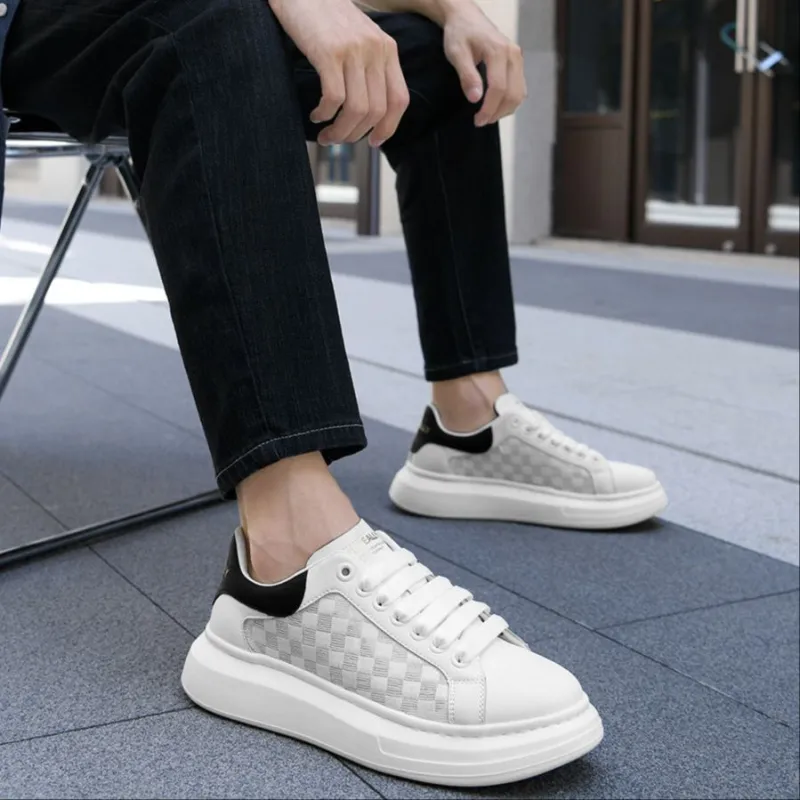 HLA Stylish Skateboarding Shoes 5cm Men's-5