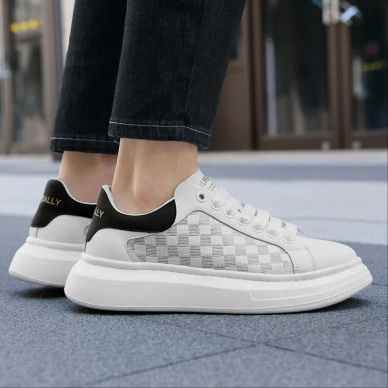 HLA Stylish Skateboarding Shoes 5cm Men's-4