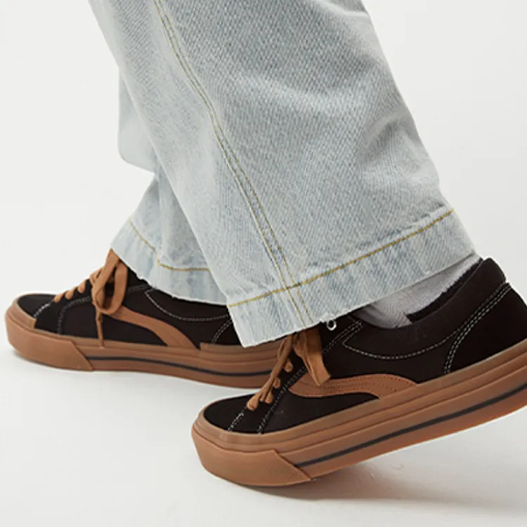 OddCIRKUS x Vision Street Wear Astley Pro Low Top Skateboard Shoes Unisex Black-5