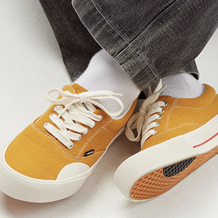 Vision Street Wear Skate Pro CVO Cushioning Lightweight Low-Top Skateboard Shoes Unisex Yellow-8