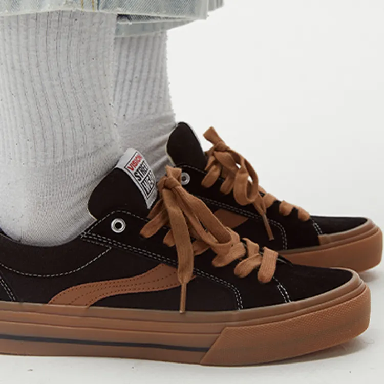 OddCIRKUS x Vision Street Wear Astley Pro Low Top Skateboard Shoes Unisex Black-7