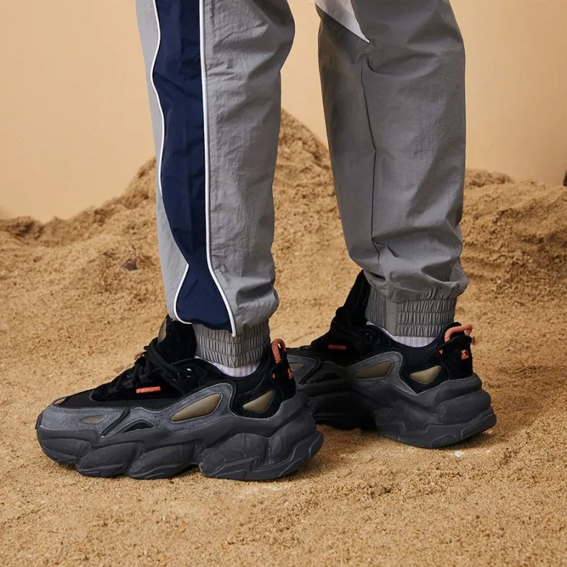 STARTER Rock Formation Series Cushioned Slip Resistant Low Top Chunky Sneakers Women's Blue-7