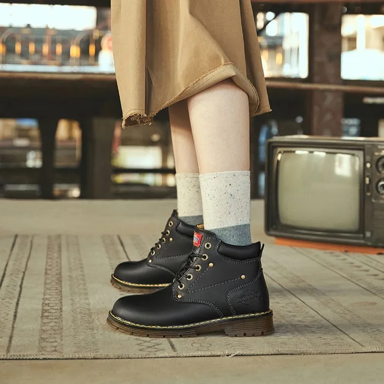 Dickies Martin Boots Unisex Black-7