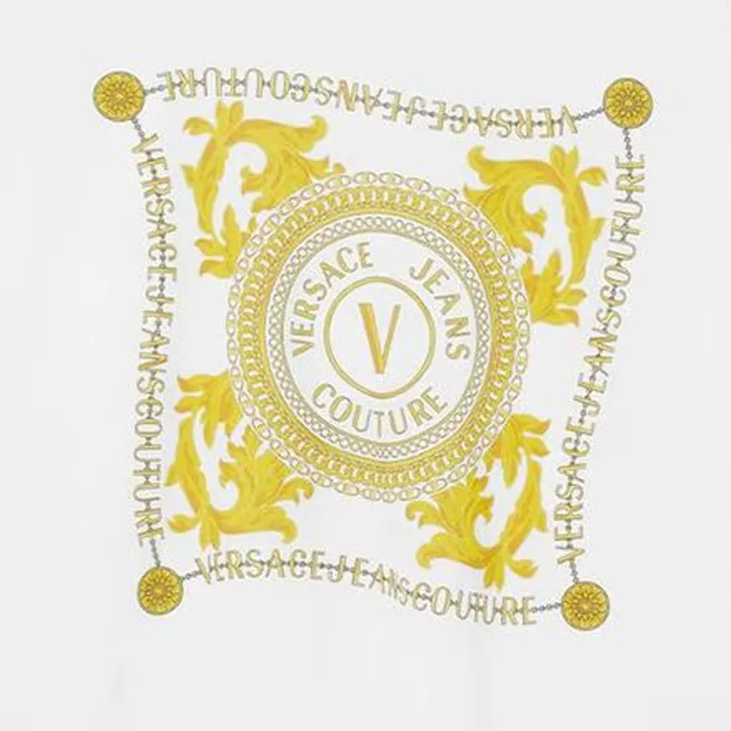 VERSACE T Shirts Men White-4