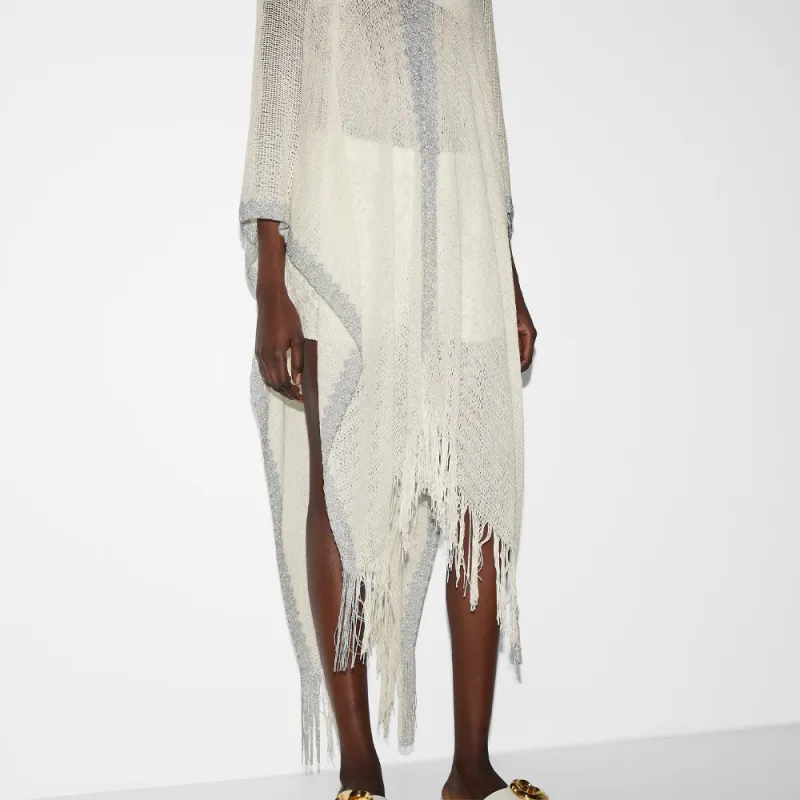 GUCCI Long-Sleeved Dresses Women's Ivory White-2