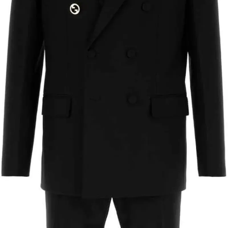 GUCCI Interlocking G Double Breasted Suit-3