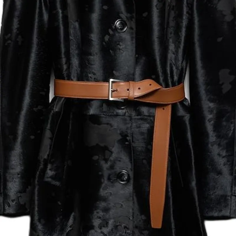 PRADA Coats Women's Black-4
