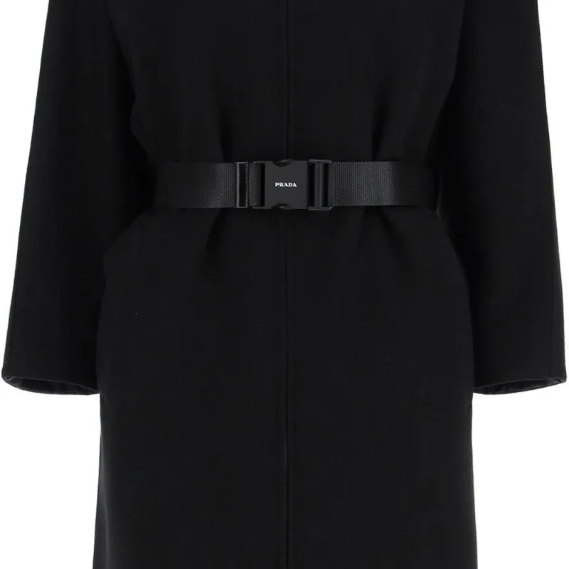 PRADA Velvet Jackets Women's Black-2