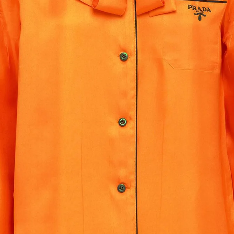 PRADA Shirts Women's Orange-4