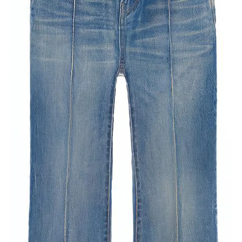 SAINT LAURENT Cropped High-rise Jeans-4