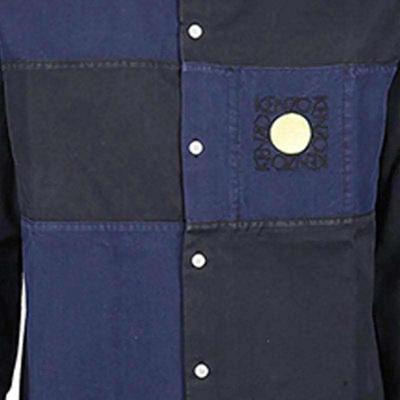 KENZO SS21 Shirt Men's Black & Blue-3