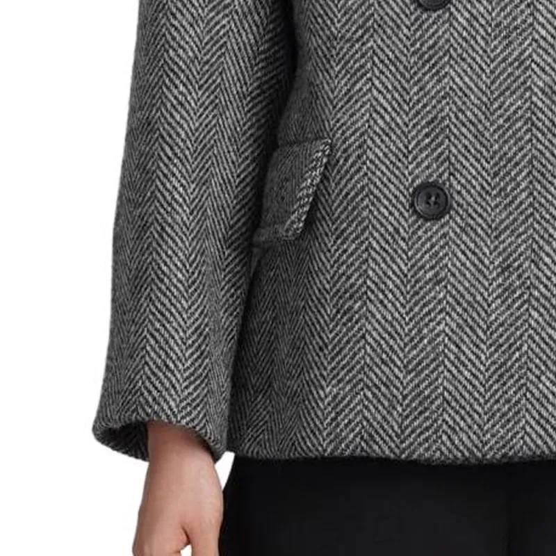 RED VALENTINO Coats Women's Gray-5