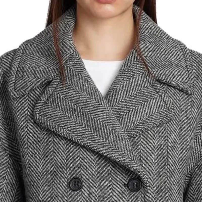 RED VALENTINO Coats Women's Gray-4