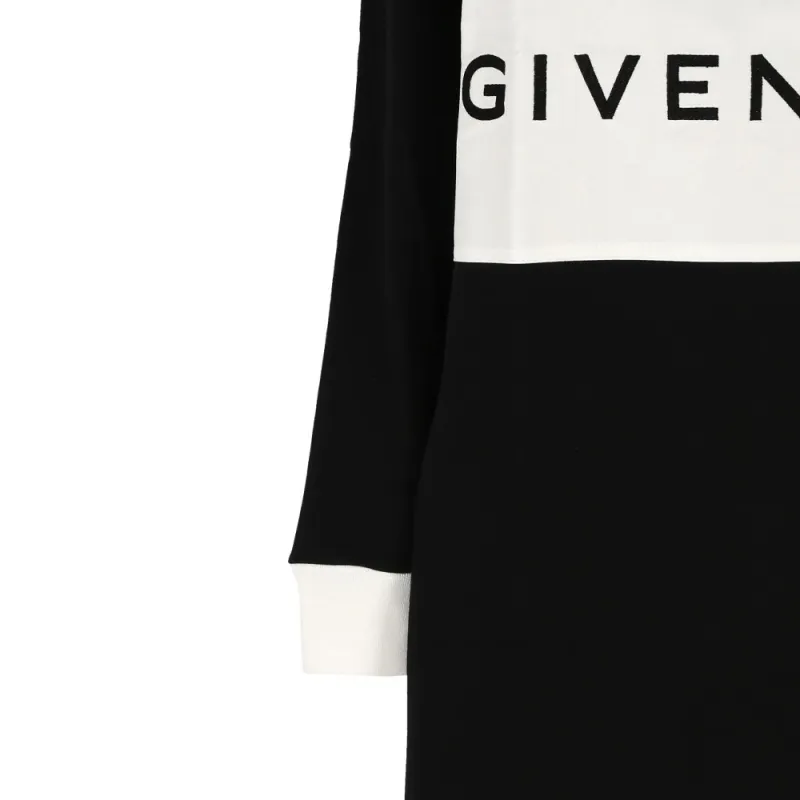 Givenchy Long-Sleeved Dresses Women's Black-3