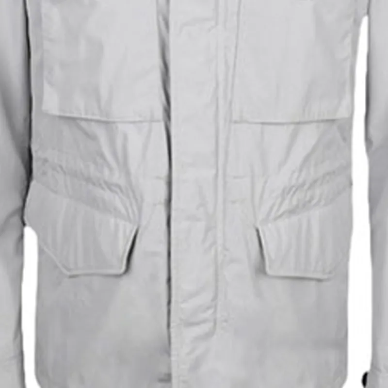 Burberry Jackets Coats Men's Silver Gray-3