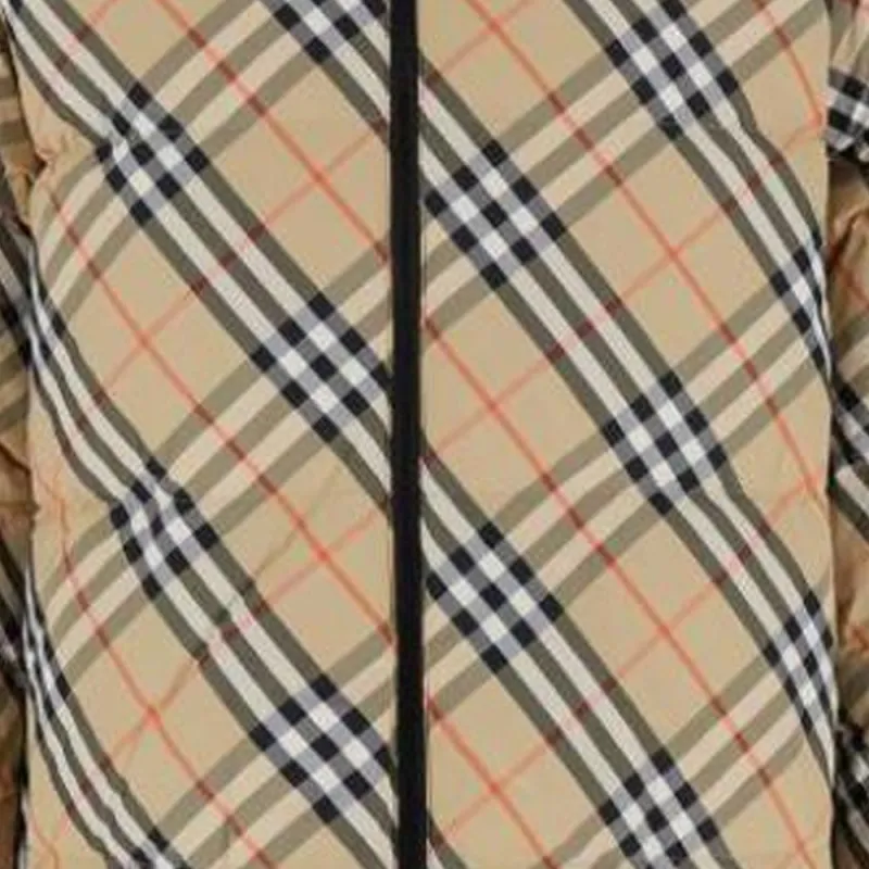 Burberry Reversible Check Nylon Puffer Jacket-5