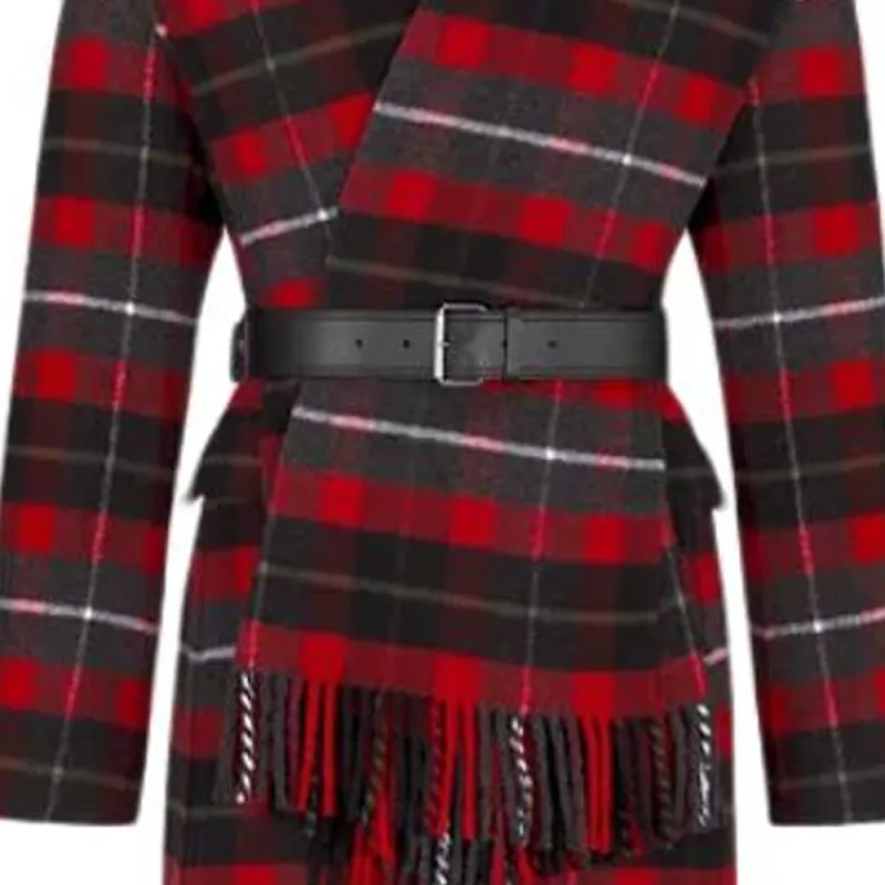 DIOR Coats Women's Red-4